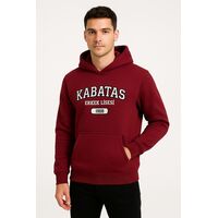 SWEATSHİRT KAPŞONLU (3 İPLİK-KAPŞONLU-KELYAZILI)