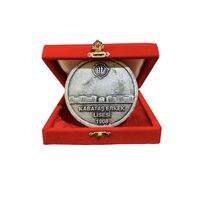 MADALYON (68 MM. ÇAP- KADİFE KUTULU)