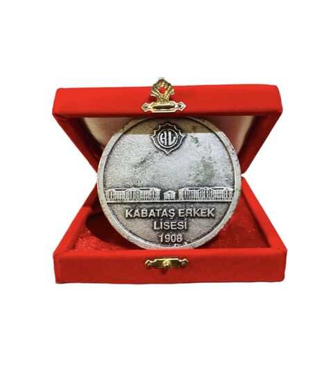 MADALYON (68 MM. ÇAP- KADİFE KUTULU)